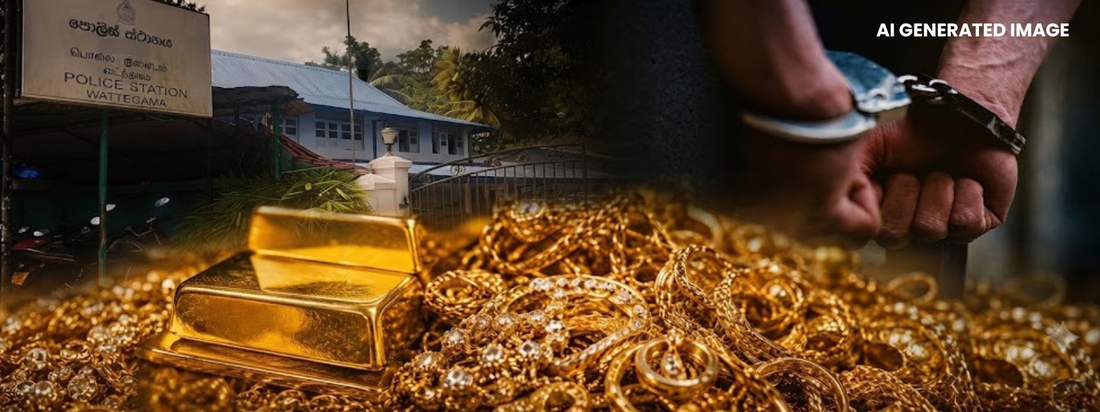 Rs. 16.9 Mn Gold Haul Uncovered in Wattegama